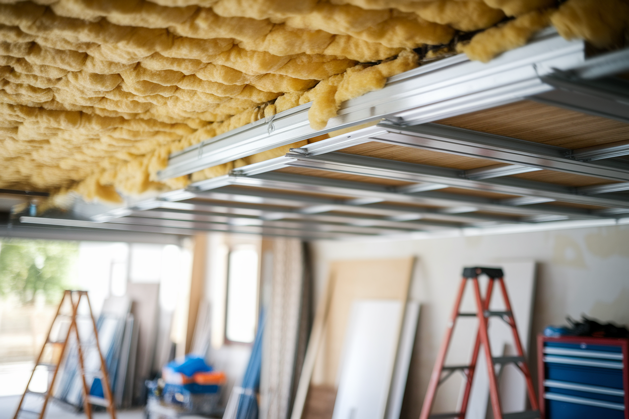 Isoler Plafond Garage : Solutions de Faux Plafond et Matériaux Isolants