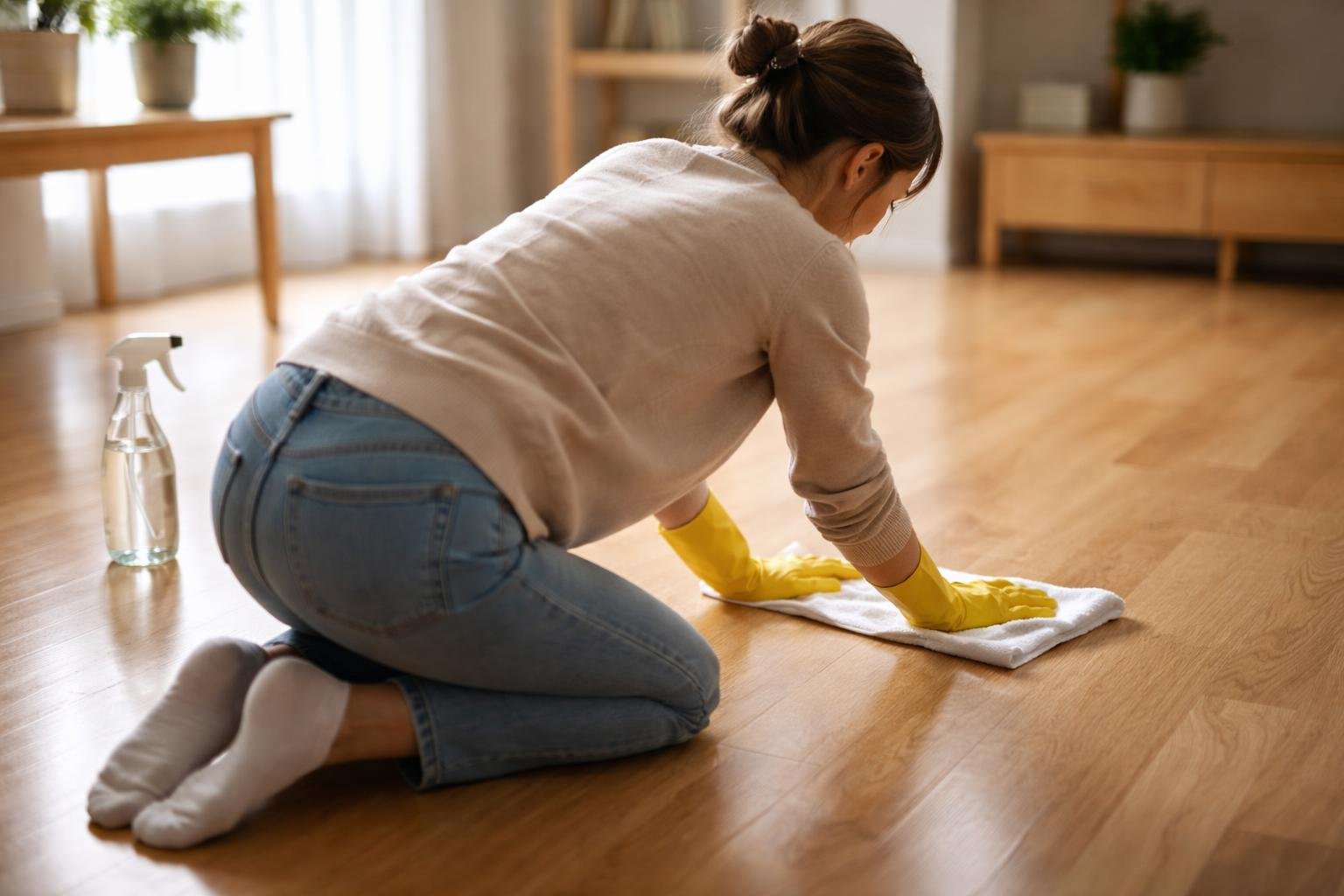 personne-nettoie-parquet-lumiere-naturelle