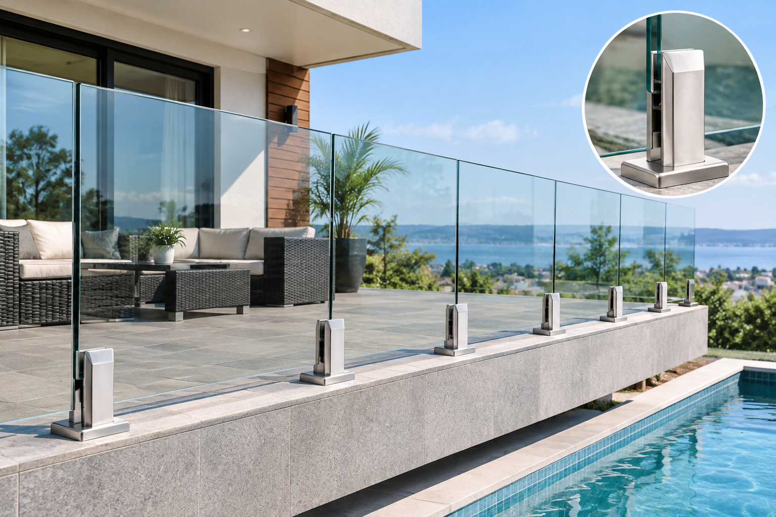 Comment Choisir une Rampe d’Escalier pour une Terrasse Extérieure